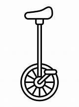 Unicycle Coloring Pages 3 Printable For Free Download sketch template
