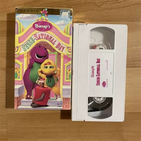 BARNEY & FRIENDS VHS Video Tape Sense-Sational Day Classic Collection 1997 VG $14.80 - PicClick CA