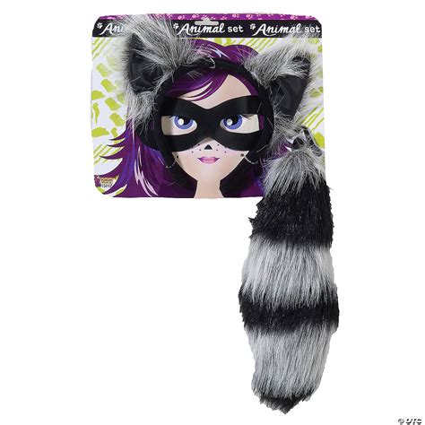 Raccoon Costume Kit w/ Tail - FantasyCostumes.com