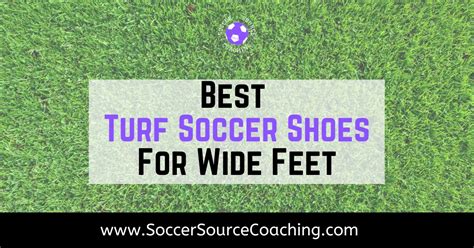 The Best Turf Soccer Shoes For Wide Feet | Top 3