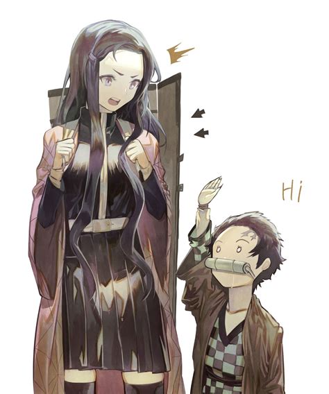 animepopheart: DIE牛丼 IF 鬼滅の刃 nezuko / tanjirou (kimetsu no yaiba ...