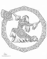 Flamenco Dancer Coloring Page ArtistryByLisaMarie – Artistry By Lisa Marie sketch template