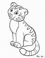 Tiger Coloring Pages  Skip To My Lou sketch template