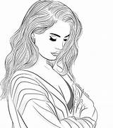 32 Cute Tumblr Girl Coloring Pages  Just Kids sketch template
