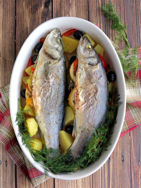 Oven Baked Sea Bass Recipe - Yummy Addiction