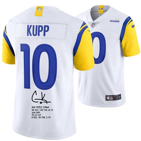 Cooper Kupp Los Angeles Rams Autographed & Inscribed Super Bowl LVI ...