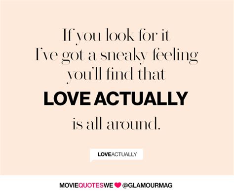 Love Actually Movie Quotes | Glamour