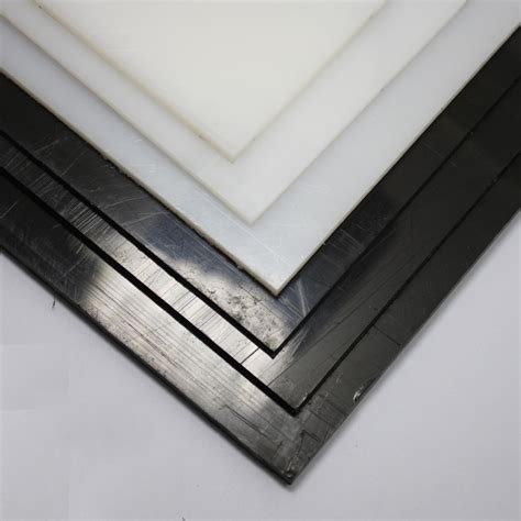 HDPE Sheet 3mm 4mm 5mm Thick Black White Polyethylene Engineering ...