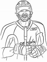 NHL Coloring Pages To Print  Free Printable sketch template