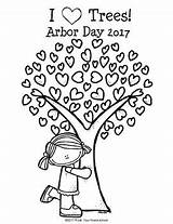 Arbor Day Coloring Pages sketch template