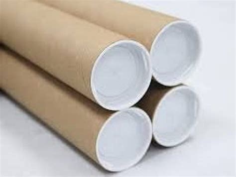 Mailing Tubes 2 X 30, Shipping Tubes With White Caps, Brown Kraft Packaging, Artwork Storage, 3 ...