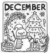 Christmas December coloring Page  Download Print Or Color Online For Free sketch template