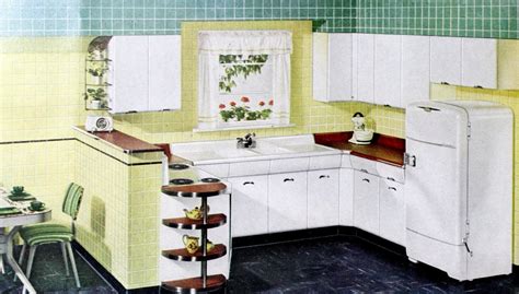 31 vintage 1950s kitchen tile design ideas - Click Americana