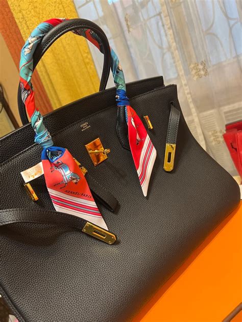 Birkin 40 - Black, Luxury, Bags & Wallets on Carousell