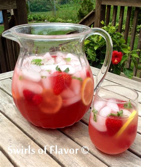 Berry Lemonade Prosecco Punch Recipe - Best Crafts and Recipes