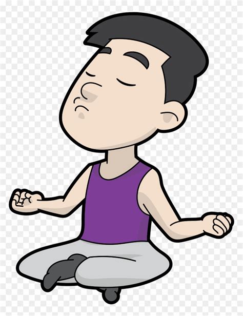 Meditation Cartoon , Png Download - Meditation Cartoon, Transparent Png - 781x1013(#2773089 ...