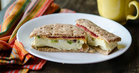 Egg White Breakfast Sandwich | Once A Month Meals