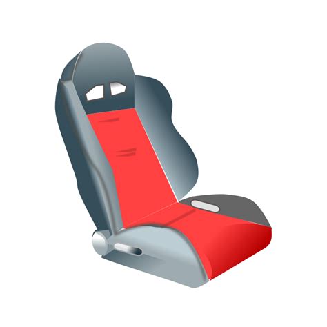 Free clip art "Racing seat" by netalloy