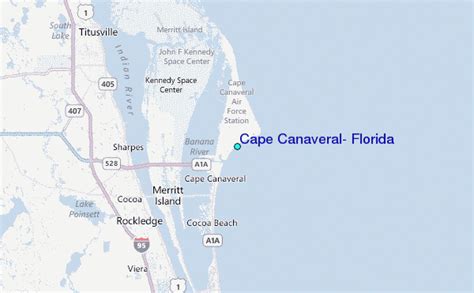 Port Canaveral On Map Of Florida - Alyssa Marianna