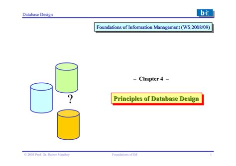 Database Design
