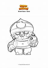 Dibujo Para Colorear Brawl Stars Squeak  Supercoloredcom sketch template