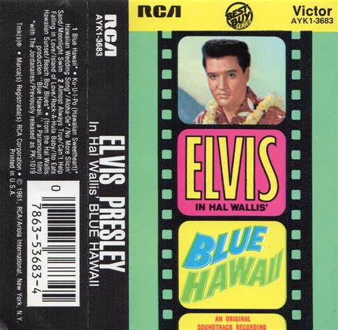 Elvis Presley - Blue Hawaii (Cassette) | Discogs