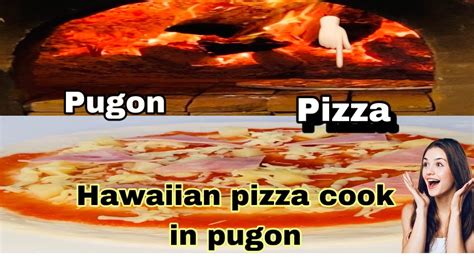 Stuffed crust hawaiian pizza procedure - Dining and Cooking