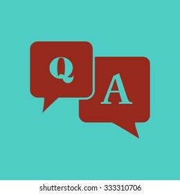 Question Answer Icon Qa Sign Symbol Stock Vector (Royalty Free) 333310706 | Shutterstock