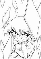 Detective Conan Coloring Pages  sketch template