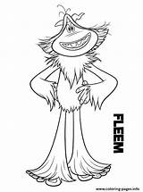 Fleem Yeti Smallfoot Coloring Page Printable sketch template