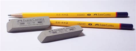File:Faber-Castell pencil and eraser.jpg - Wikimedia Commons