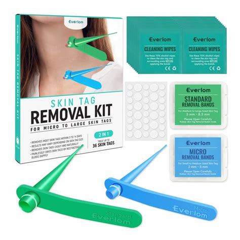 Painless Skin Tag Removal Kit for Small (2mm) to Medium (5mm) Skin Tags - Medrock Pharmacy