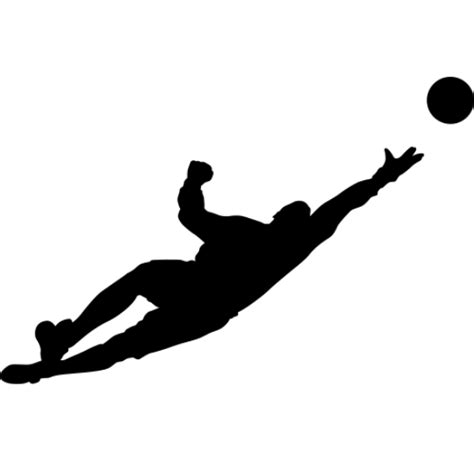 SOCCER GOALIE SILHOUETTE (Wal Decor) Soccer Player (Goalie) Silhouette Decals...