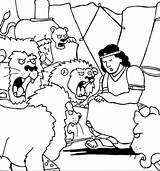 Daniel And The Lions Den Coloring Pages Free At GetColoringscom  sketch template