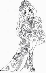 Free Printable Ever After High Coloring Pages Briar Beauty Spring  sketch template