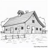 Free Barn Coloring Pages Fun And Educational Activities For Kids sketch template
