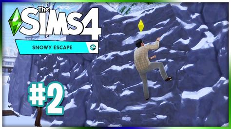 Easy Way To Leveling The Rock Climbing Skill! | The Sims 4: Snowy Escape | EP 2 - YouTube