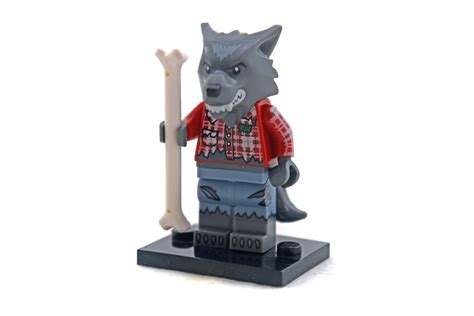 Building Toys Minifigures Lego Wolf Guy 71010 Collectible Series 14 Minifigures ...