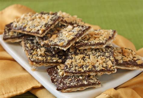 Chocolate Covered Matzah Toffee Passover Desserts, Passover Recipes, Jewish Recipes, Gourmet ...