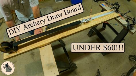 DIY Archery Draw board | UNDER $60!!! - YouTube