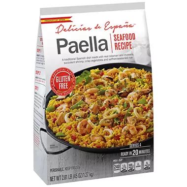 Delicias De Espana Frozen Paella Seafood Recipe (45 oz.) - Sam's Club