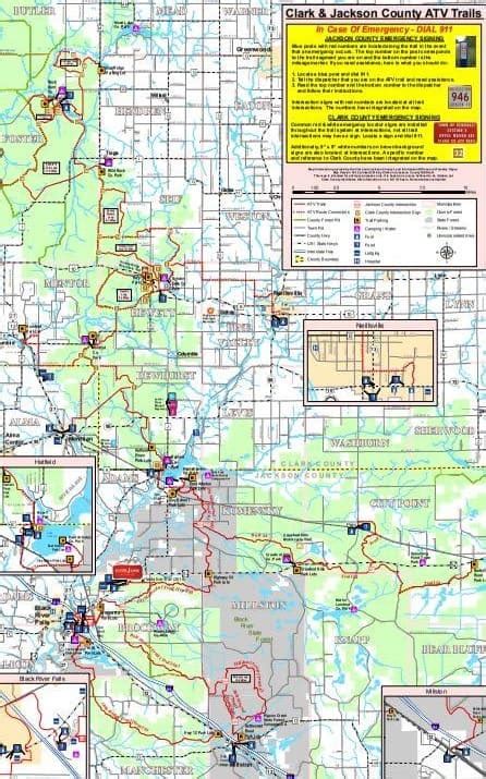 Navigating The Wilds: Exploring Wisconsin’s ATV Trail Network - Map of ...