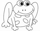 Very Easy Frog coloring Page  Download Print Or Color Online For Free sketch template