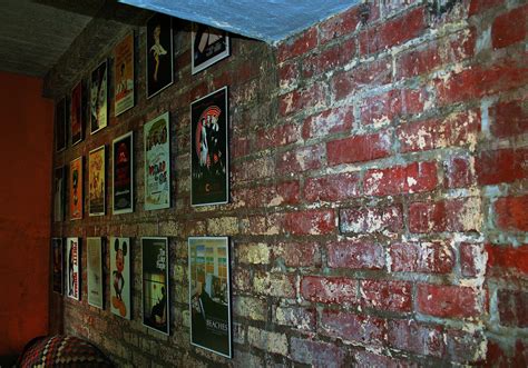 Unplastered Wall And Posters Free Stock Photo - Public Domain Pictures