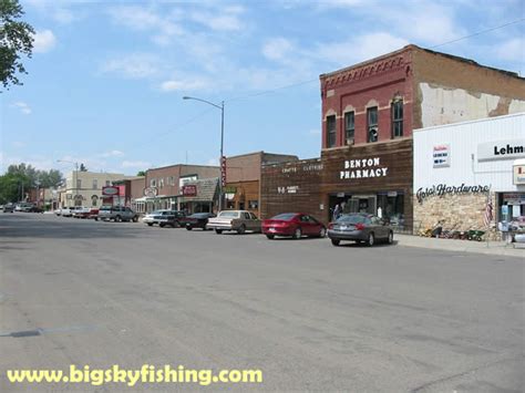 Photographs of Fort Benton, Montana : The Downtown