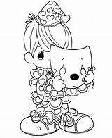 Precious Moments Coloring Page sketch template