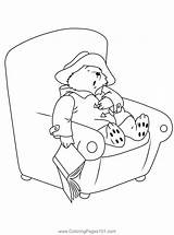 Coloring Paddington Printable Bear Pages Colouring Sheets Pdf Movie  sketch template