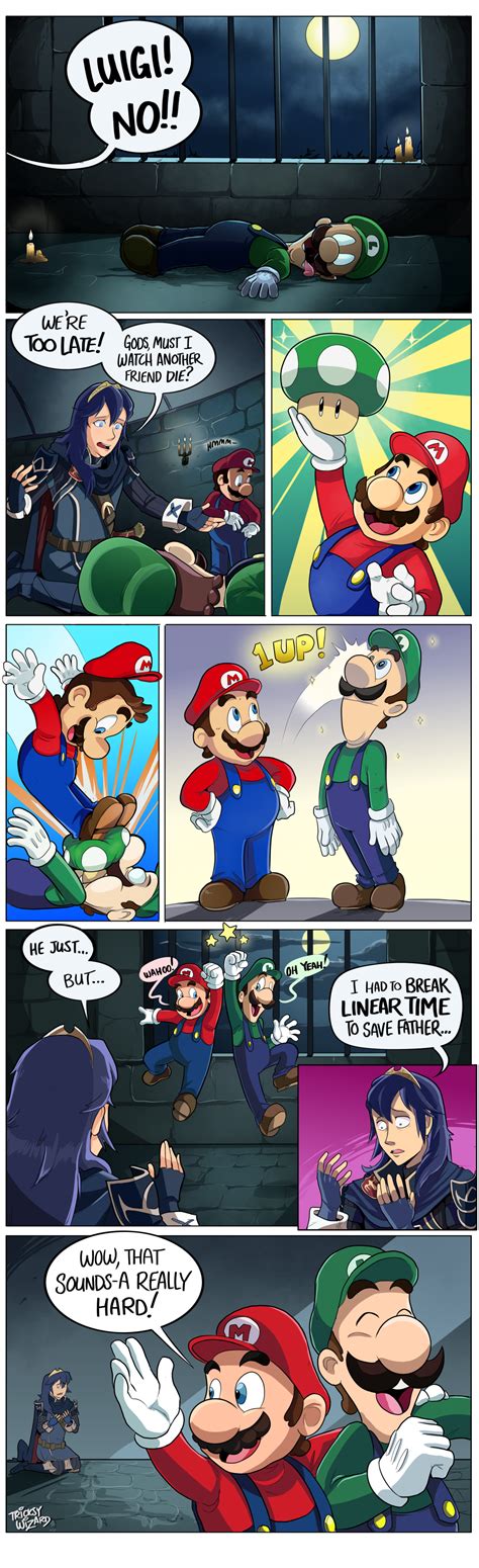 "luigi is okay" by Tricksy Wizard | Super Smash Brothers Ultimate | Know Your Meme