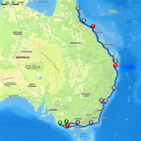 Road trip for 6,5 weeks on the East Coast of Australia