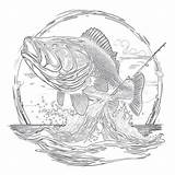 Fishing Coloring Pages Printable  Mimi Panda sketch template